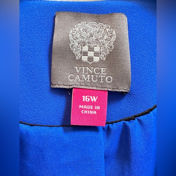 NWT Vince Camuto open front blue blazer/jacket size 16w - Picture 5 of 12
